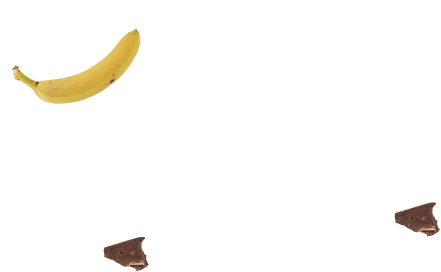 Bites de banano Orgánico cubierto con chocolate oscuro